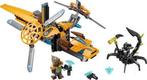 lego chima 70129 lavertus twin blade, Ophalen of Verzenden, Zo goed als nieuw, Complete set, Lego
