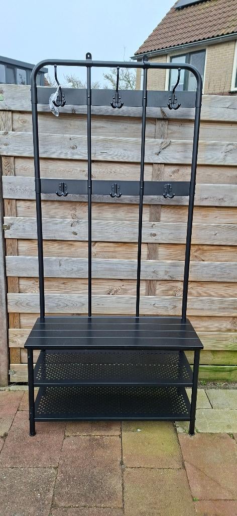 Nipasen kapstok Ikea, Huis en Inrichting, Woonaccessoires | Kapstokken, Ophalen, Gebruikt, Metaal, Staande kapstok