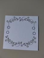Opleg kaart - borduur  - 70, Ophalen of Verzenden, Nieuw, Overige thema's