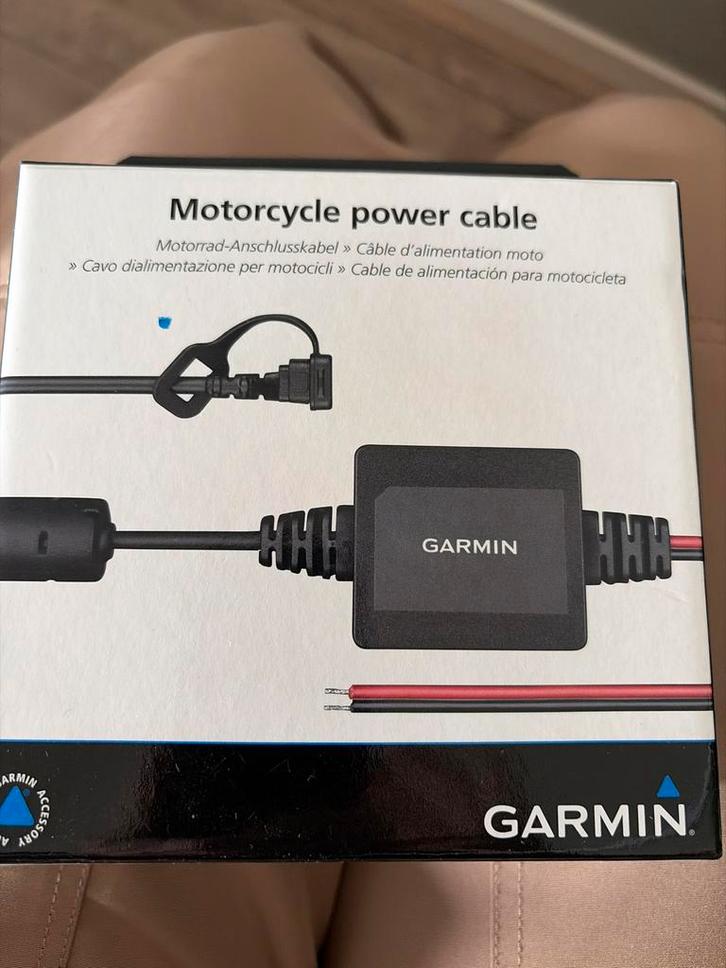 Garmin Voedingskabel voor Motor, Motoren, Accessoires | Overige, Gebruikt, Ophalen of Verzenden
