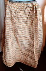 Zeeland Walcheren klederdracht oude gele schort rok 75 cm, Ophalen of Verzenden, Dames