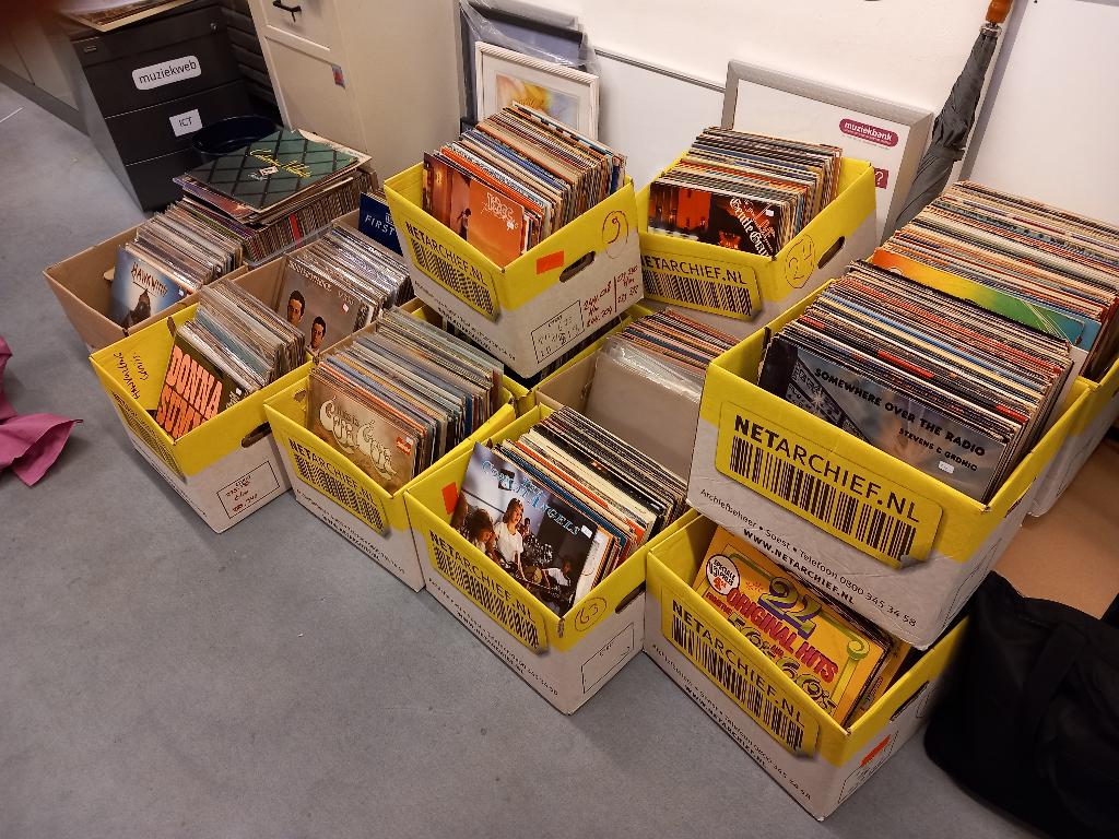 Koningsdag Muziekbank honderden LP's Hardrock Krautrock Prog, Ophalen, Gebruikt, 12 inch, Progressive