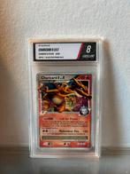 Charizard G LV.X Holo (DP45) - Grade 8 - Excellent, Ophalen of Verzenden, Gebruikt, Losse kaart, Foil