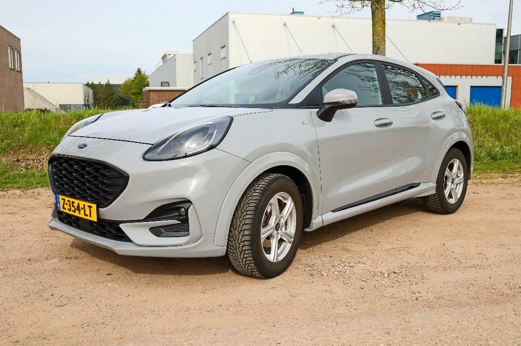 Ford Puma 1.0i Ecoboost Hybrid 125pk ST line X 2020 Grijs, Puma, 23 km/l, Lichtsensor, 3 cilinders