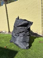 Zitzak Loungies zwart 125x100cm, Huis en Inrichting, Zitzakken, Ophalen, Gebruikt, Zwart, Zitzak