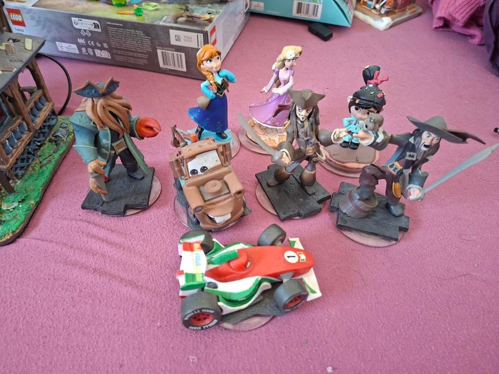 Diverse Disney Infinity figuren PS spel, Verzamelen, Ophalen of Verzenden, Assepoester of Belle, Gebruikt, Beeldje of Figuurtje
