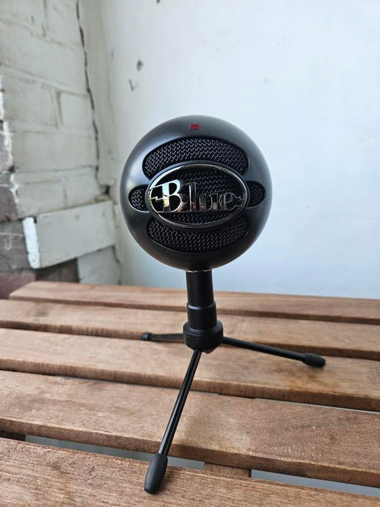 Blue snowball ice microfoon, Muziek en Instrumenten, Microfoons, Ophalen of Verzenden, Zo goed als nieuw, Studiomicrofoon