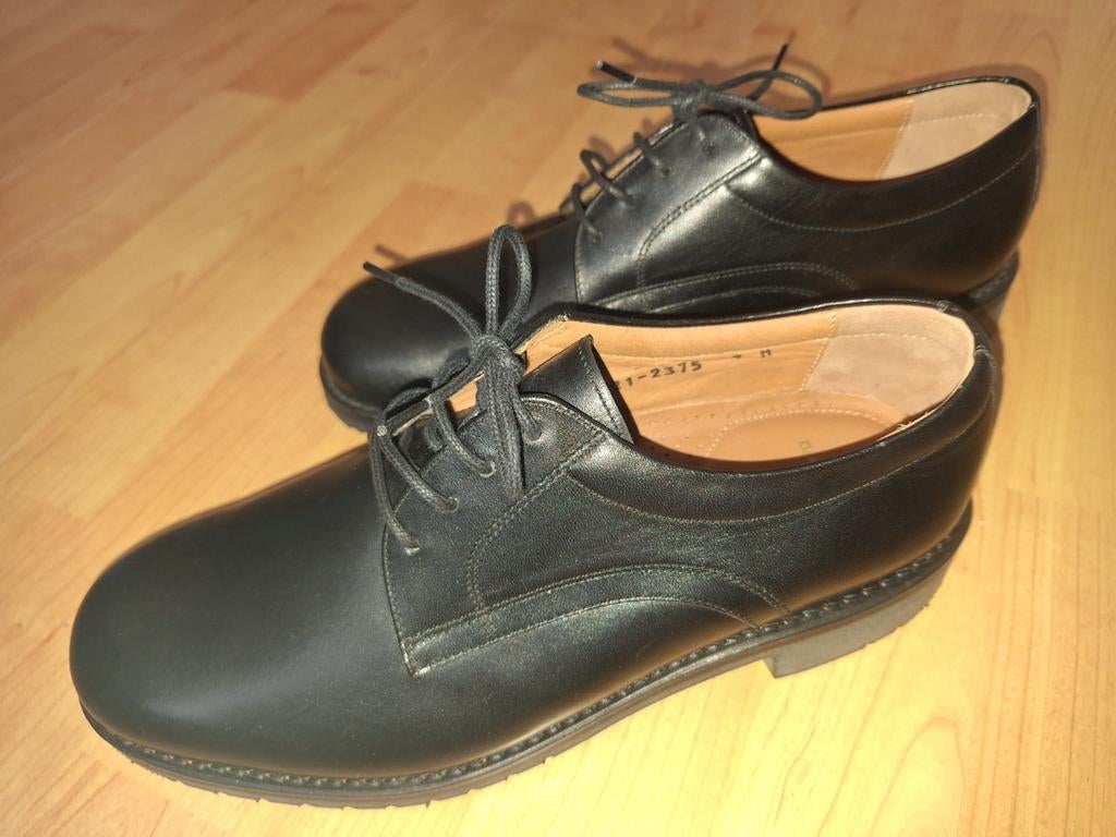 Nieuwe defensie schoenen, mt 7M, Zwart, Defensie, Nieuw, Ophalen of Verzenden