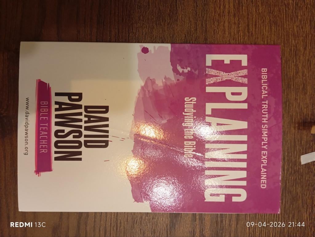 Explaining: Studying the Bible - David Pawson, Ophalen of Verzenden, Zo goed als nieuw, David Pawson, Christendom | Protestants