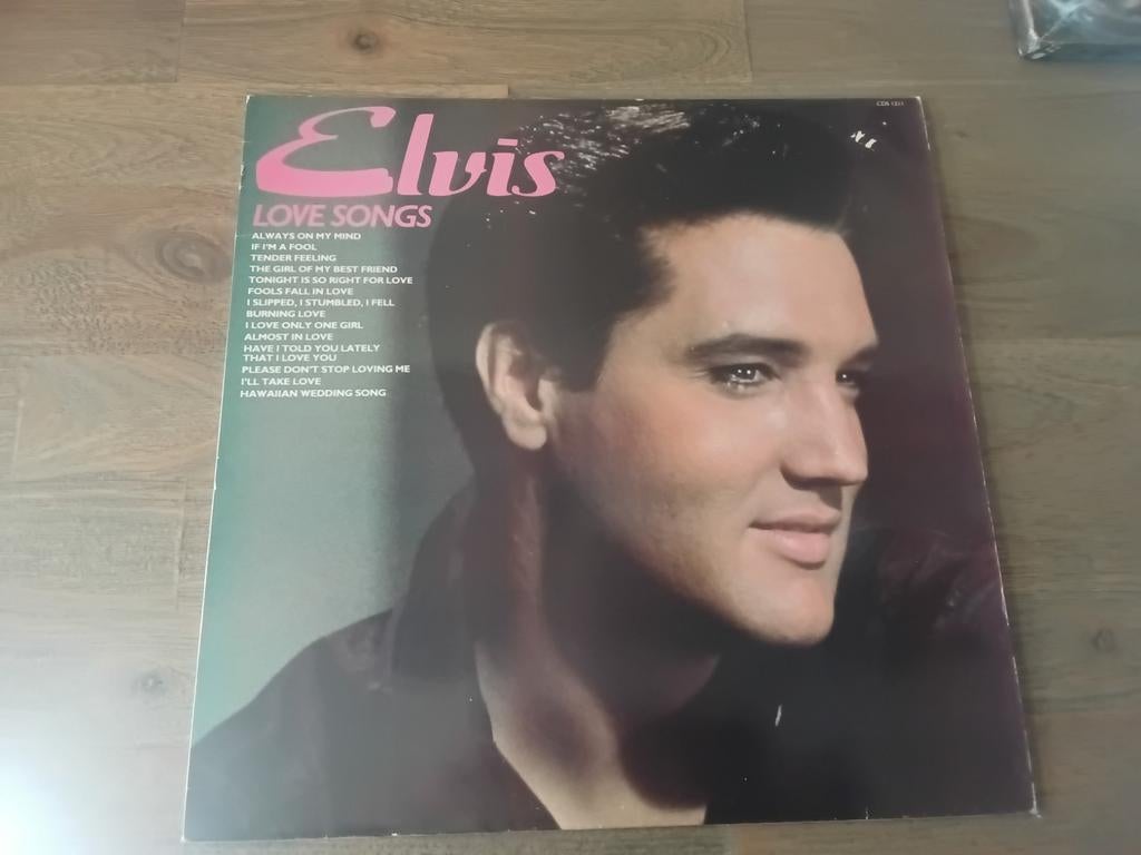 Elvis Presley-Love Songs lp uit 1983, Ophalen of Verzenden, Gebruikt, 12 inch