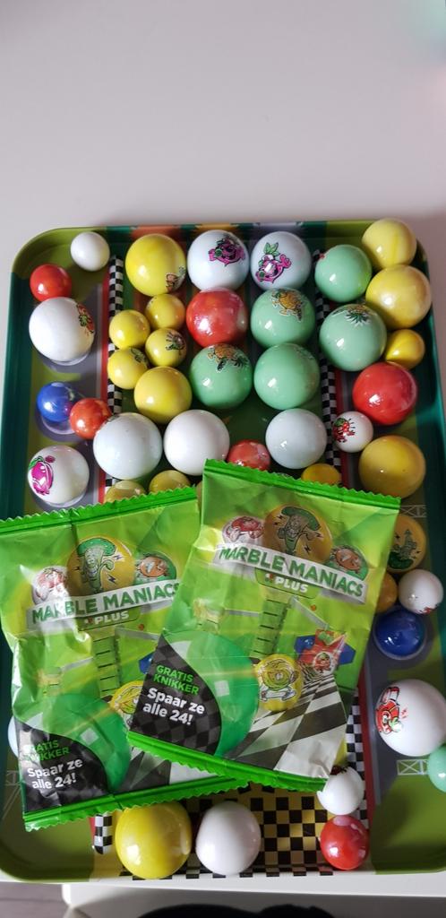 Marble Maniacs knikkers van Plus supermarkt actie, Verzamelen, Supermarktacties, Plus, Ophalen of Verzenden