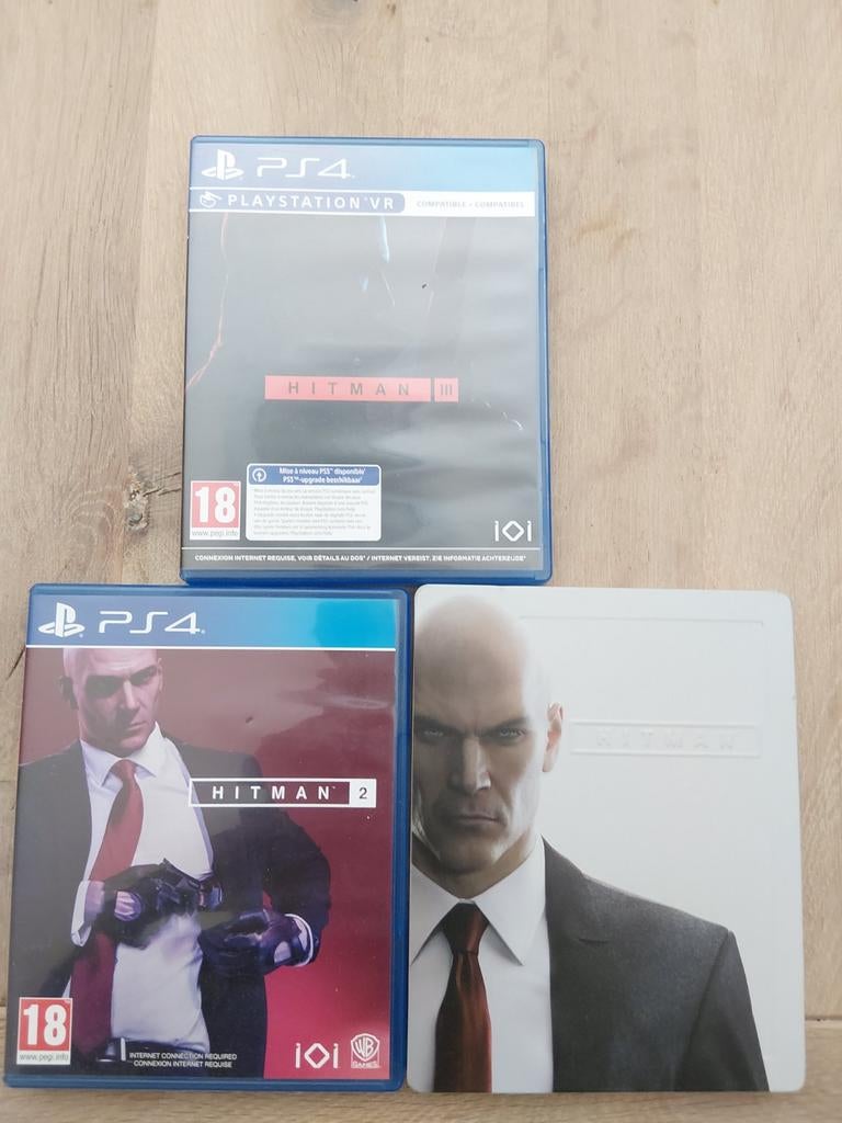 Hitman 1, 2 en 3 voor PS4, Spelcomputers en Games, Games | Sony PlayStation 4, Vanaf 18 jaar, Shooter, 1 speler, Ophalen of Verzenden