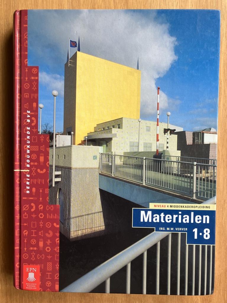Bouwkunde BVE - Bouwmaterialen 1.8, Boeken, Techniek, Verzenden, Gelezen, Bouwkunde