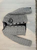 Jottum Jasje Zwart/Wit Stip Maat 134-140, Ophalen of Verzenden, Gebruikt, Meisje, Jas