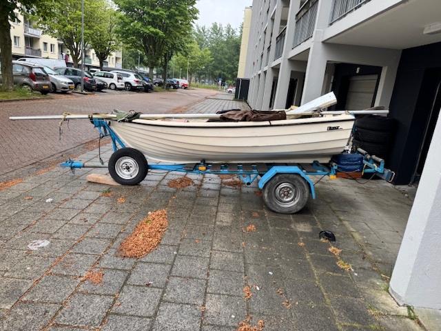 Boot Riamar 325  visboot/zeilboot/ motorboot, Watersport en Boten, Motorboten en Motorjachten, Gebruikt, Polyester, Tot 6 meter