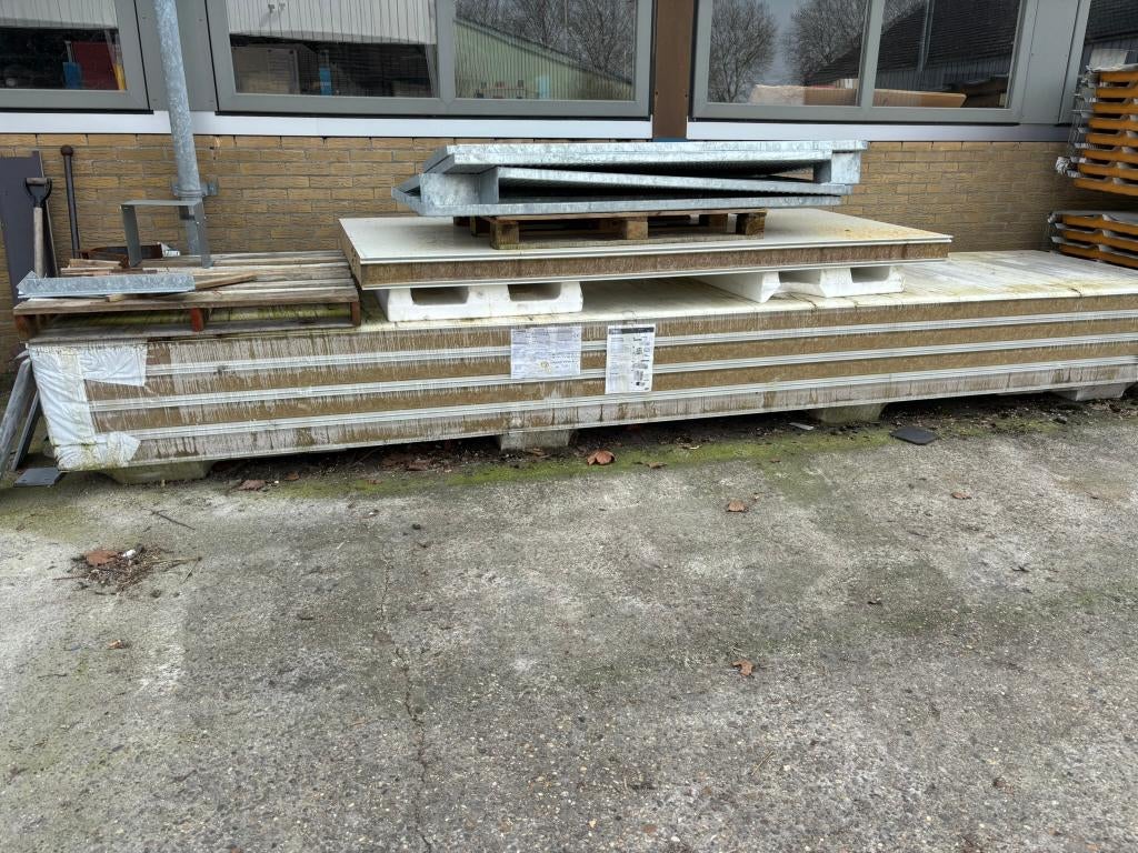steenwolpanelen  120 mm dik, Ophalen, Nieuw, Nederland, Info@arpanel.nl