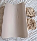 Babydump Puck Comfort Changing Mat–Clay (met 2 extra hoezen), Ophalen, 50 tot 70 cm, Minder dan 75 cm, Minder dan 90 cm