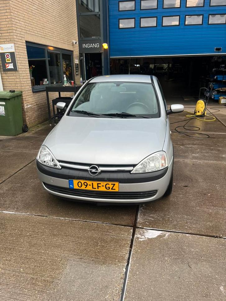 Opel Corsa 1.2 16V 3D 2002 Grijs, Auto's, Opel, Particulier, Corsa, Benzine, C, Hatchback, Handgeschakeld, Origineel Nederlands
