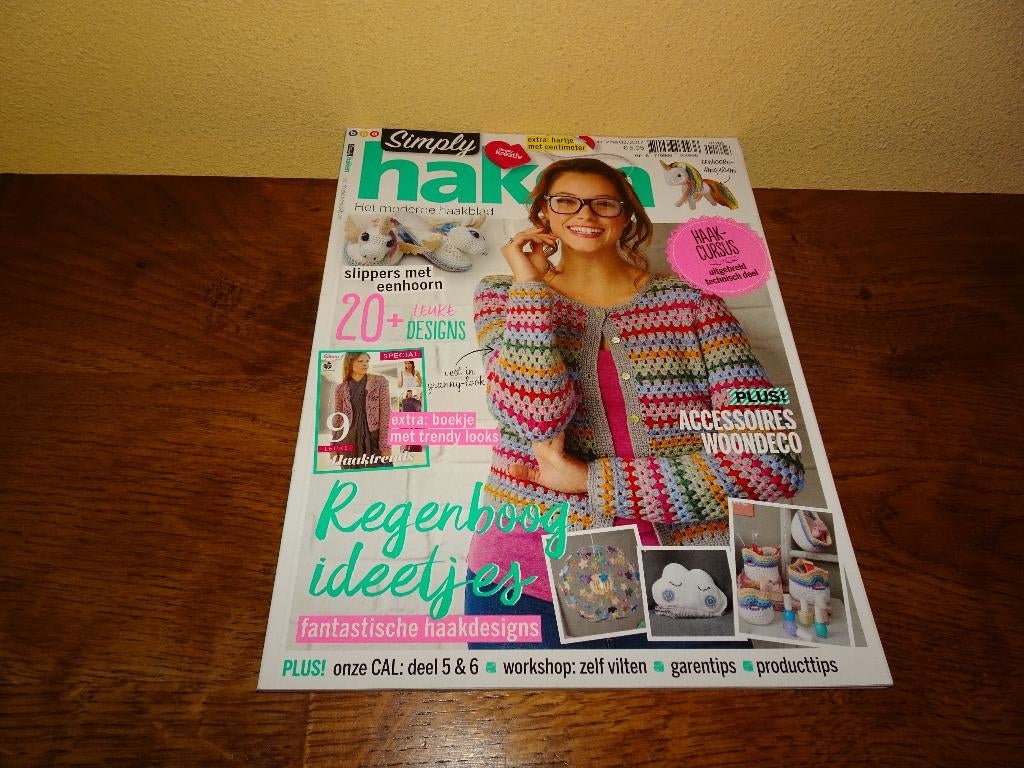 Simply haken april/mei 03/2017 tijdschrift, Ophalen of Verzenden, Zo goed als nieuw, Haken, Patroon of Boek
