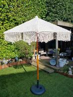 parasol ibiza stijl boho macrame katoen, Tuin en Terras, Parasols, Ophalen, Nieuw, 1 tot 2 meter, Stokparasol