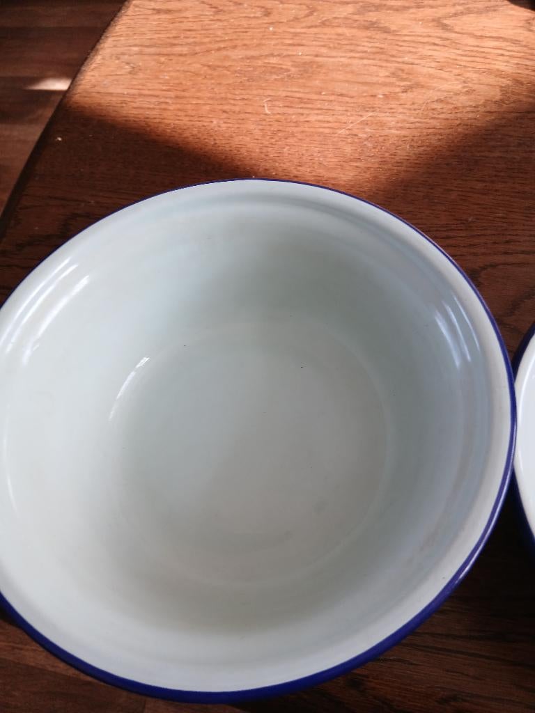 Emaille schaaltjes, Antiek en Kunst, Antiek | Emaille, Ophalen of Verzenden