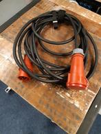 Krachstroomkabel 32A 10m 5G4, Ophalen of Verzenden, Zo goed als nieuw, Kabel of Snoer