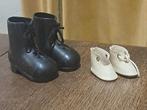 TWEE PAAR VINTAGE POPPEN LAARSJES ., Ophalen of Verzenden, Gebruikt, Pop