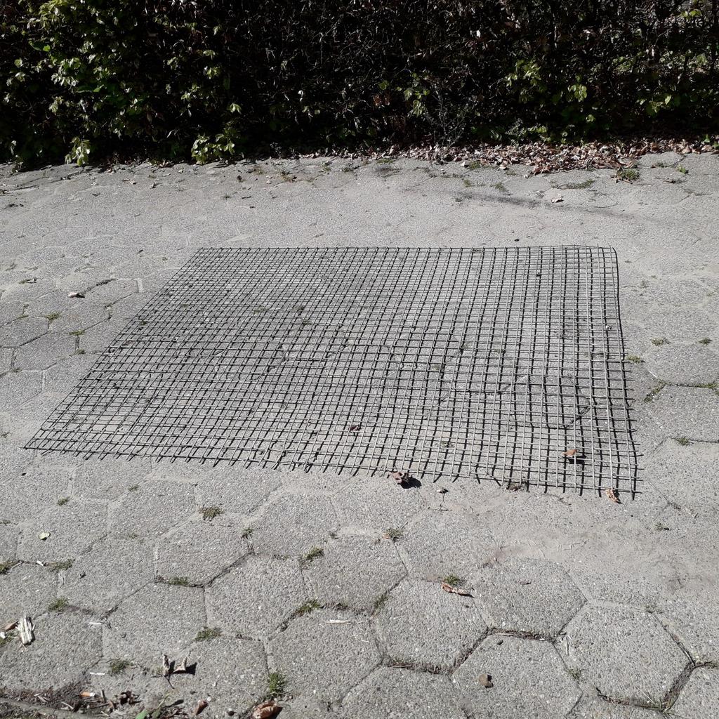 Draadpaneel gegalvaniseerd 200 x 160, Ophalen, Gebruikt, Minder dan 10 meter, Gaas