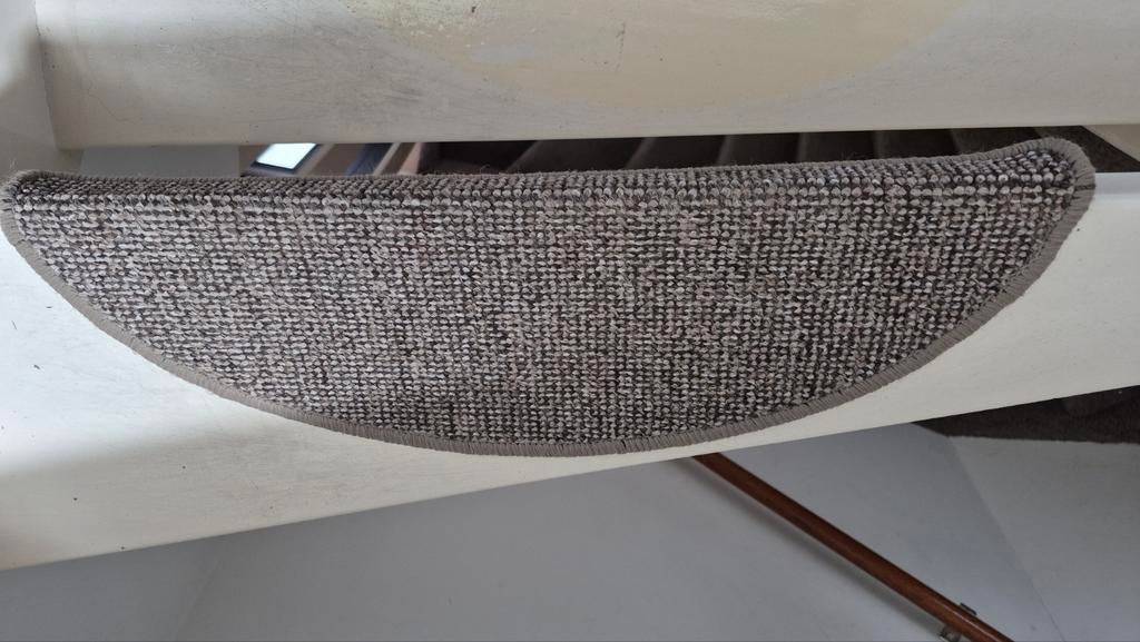 Set van 12 halfronde trapmatten, Ophalen of Verzenden