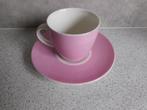 Kop en Schotel Pastel Roze Douwe Egberts, Ophalen of Verzenden, Zo goed als nieuw, Overige stijlen, Kop(pen) en/of Schotel(s)