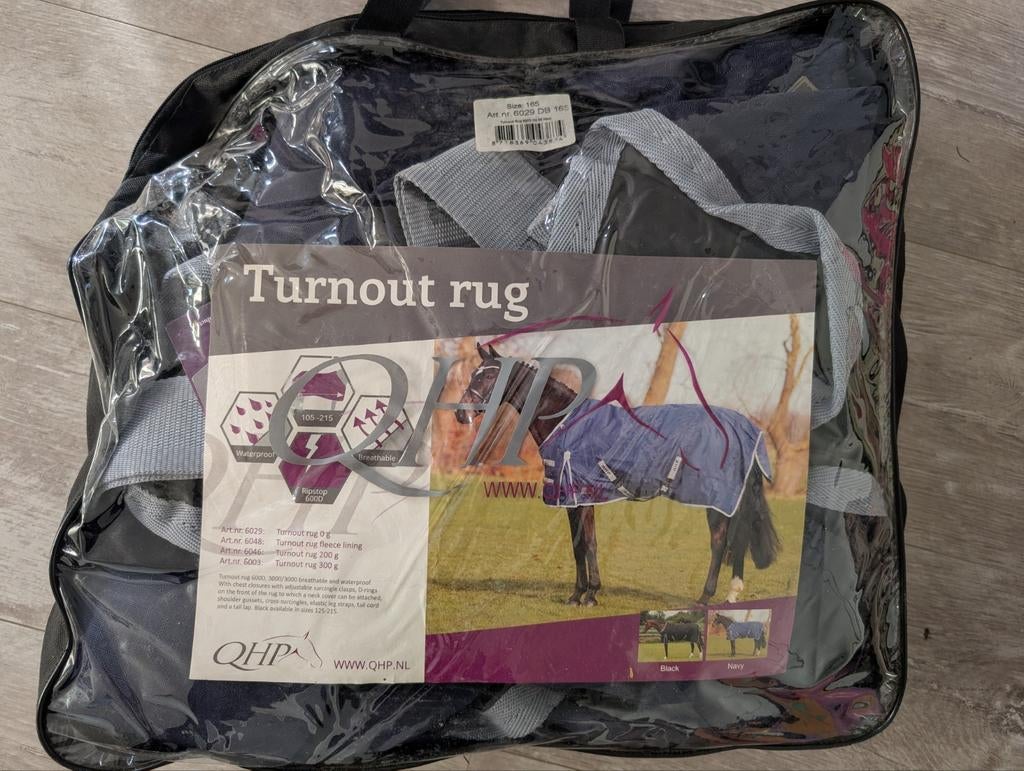 Nieuw regendeken 165, Dieren en Toebehoren, Paarden en Pony's | Dekens en Dekjes, Ophalen of Verzenden, Nieuw