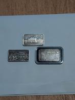 zilver baren 3 stuk, Ophalen of Verzenden, Zilver