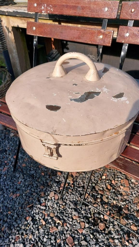 Grote ronde broodtrommel, Antiek en Kunst, Ophalen