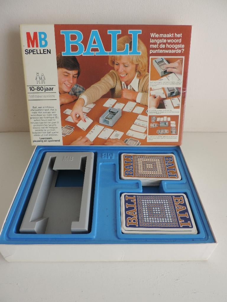 MB Spellen Bali - Vintage, Ophalen of Verzenden, Gebruikt