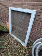 Kunststof Kiepraam - Raamkozijn, Ophalen, Gebruikt, 80 tot 100 cm, Overige typen