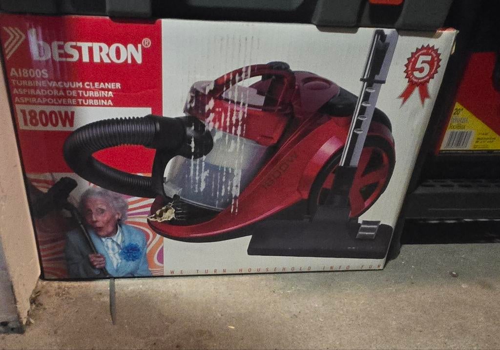 Bestron A1800S Zakloze Stofzuiger (1800W), Ophalen, Nieuw