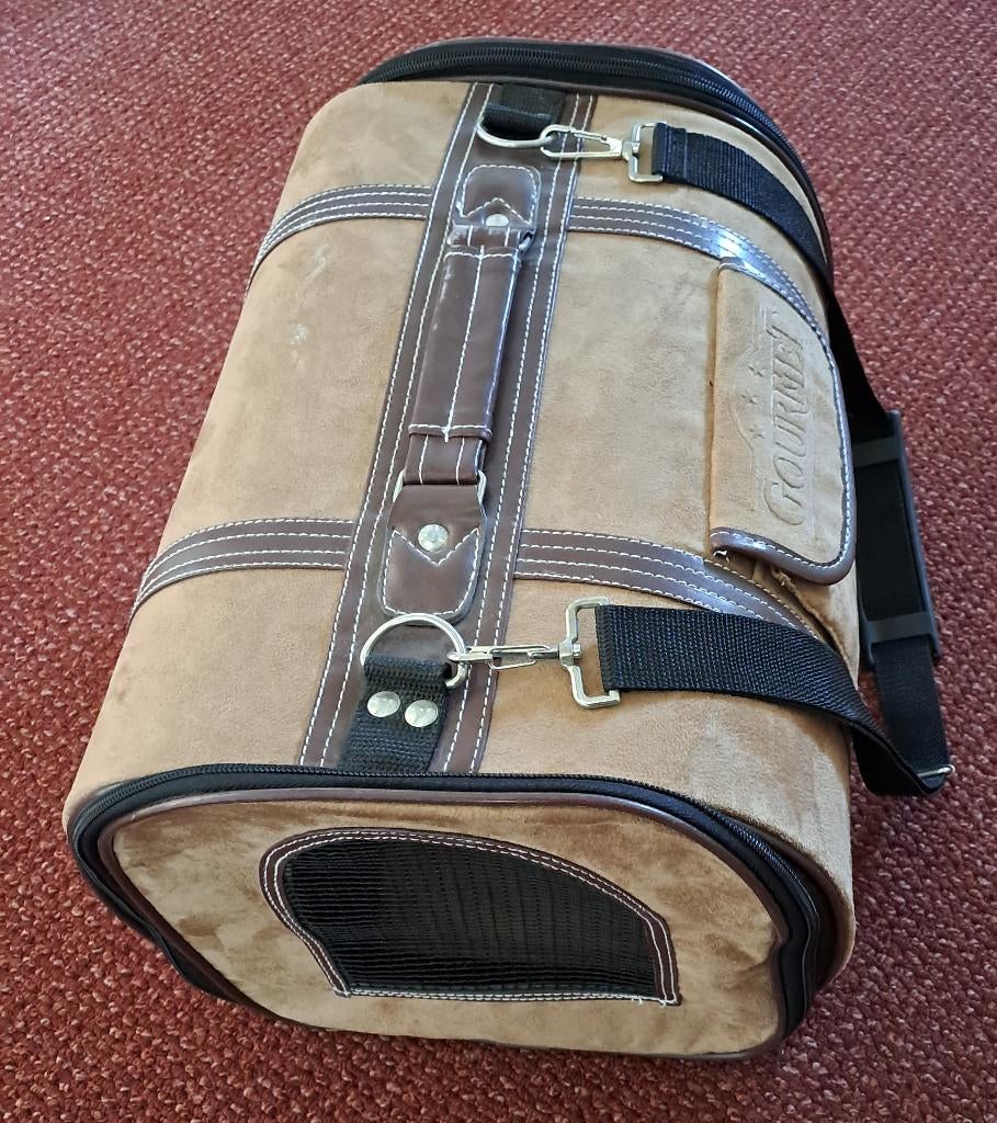 Suede Kattentas, Dieren en Toebehoren, Ophalen of Verzenden, Zo goed als nieuw