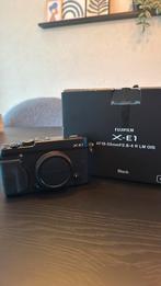 Fujifilm X-E1 Zwart, Compact, Ophalen of Verzenden, Zo goed als nieuw, Fuji