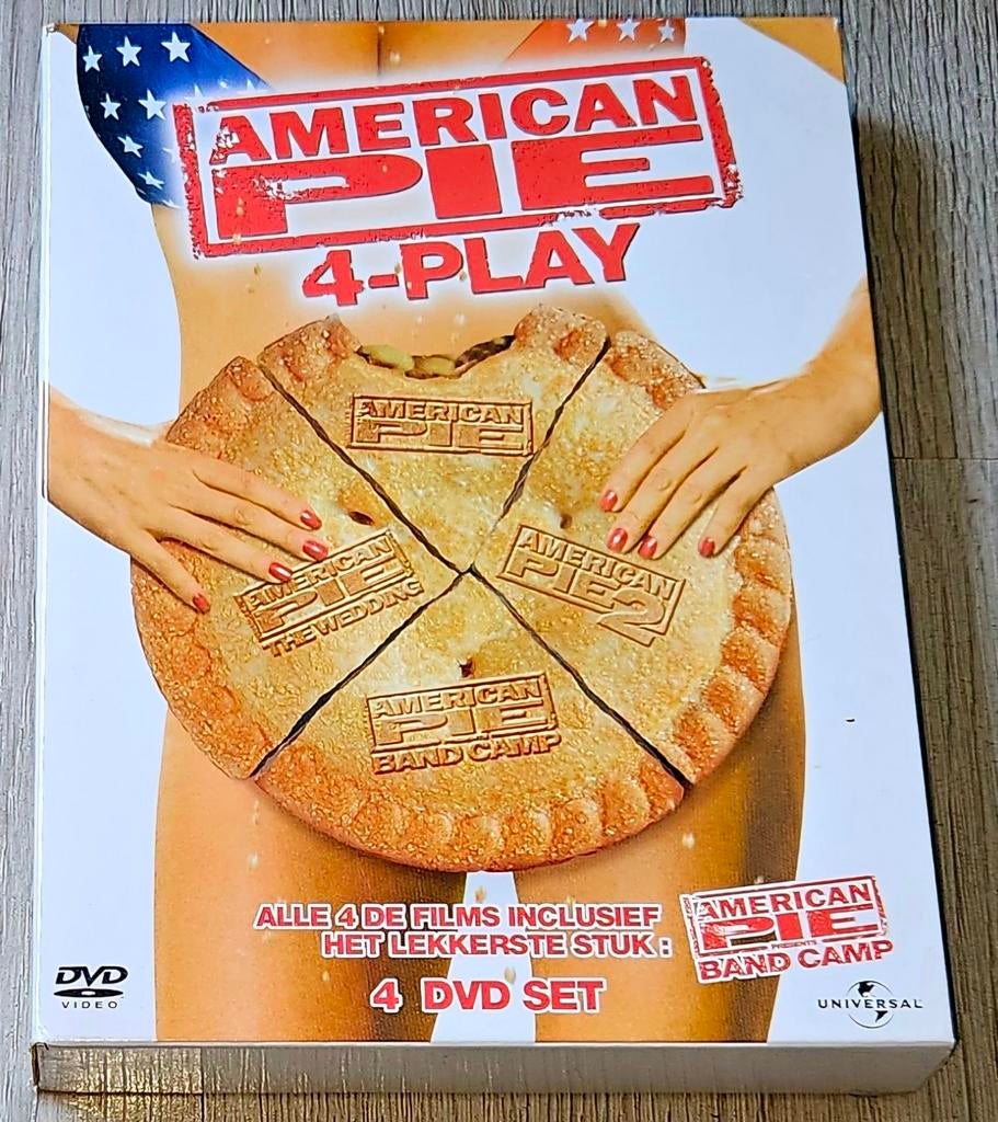 American Pie - 4-Play - 4DVD Boxset, Ophalen of Verzenden