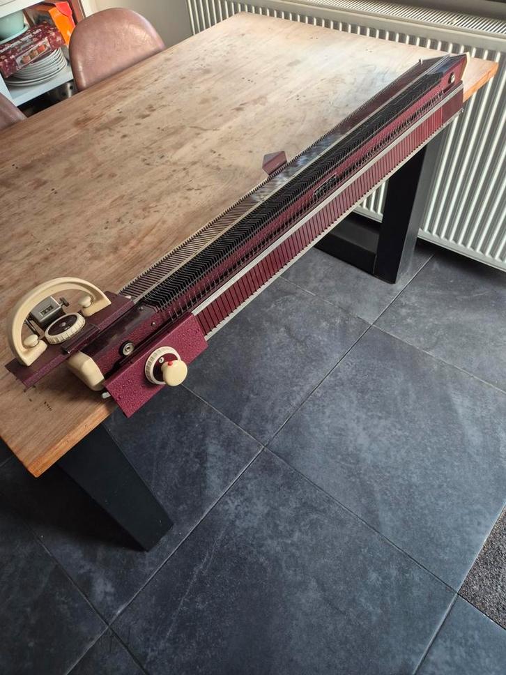Breimachine Knittax M2 - Vintage Handbreimachine, Hobby en Vrije tijd, Breien en Haken, Gebruikt, Breien, Machine, Ophalen of Verzenden