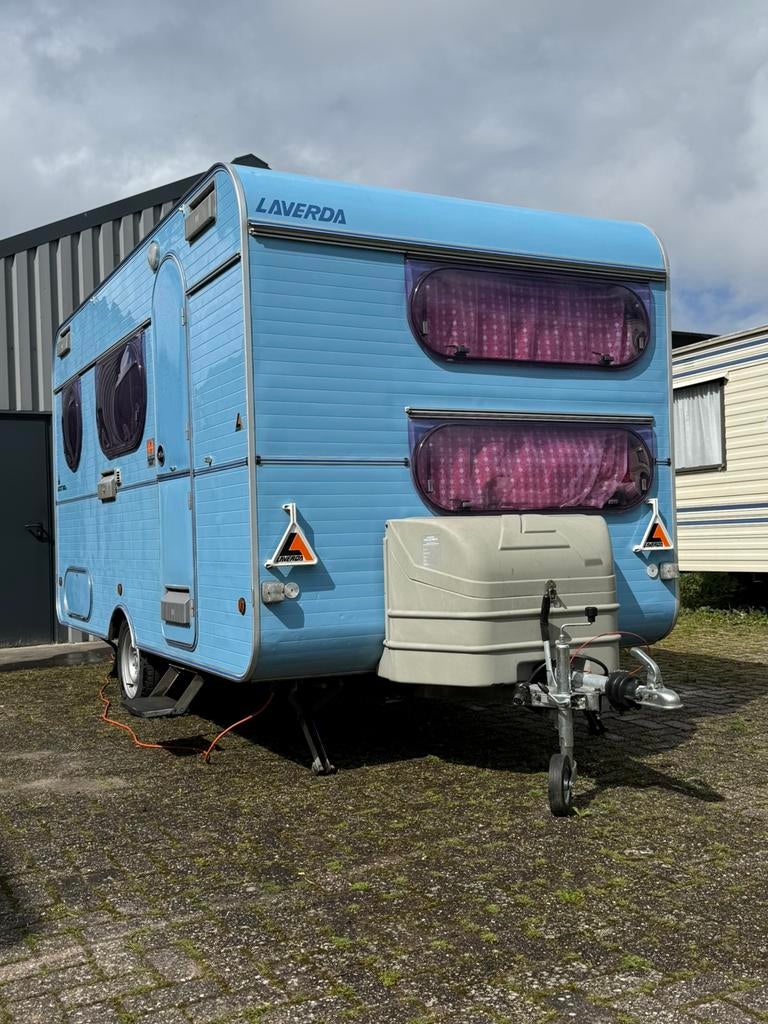 laverda 380 CS orgineel oldtimer 1979, Caravans en Kamperen, Caravans, Particulier, 750 - 1000 kg, Standaardzit, Overige merken