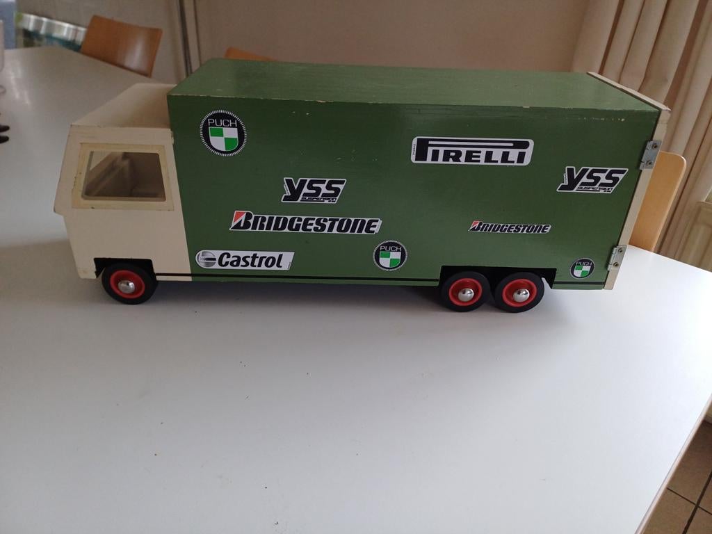 Hout vrachtwagen puch reclame er op, Ophalen of Verzenden, Gebruikt, Bus of Vrachtwagen
