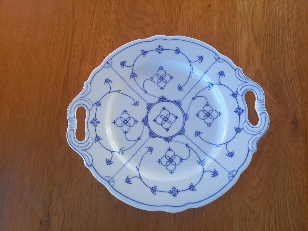 blau saks schaal, Ophalen