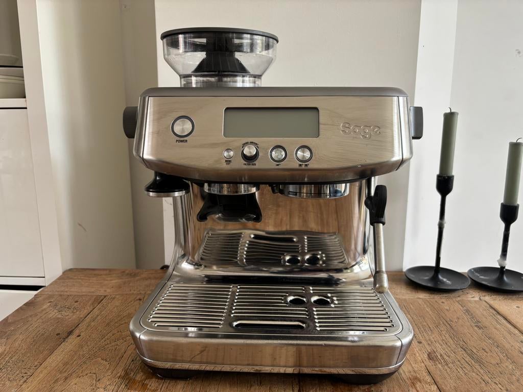 Sage Barista Pro, Witgoed en Apparatuur, Koffiezetapparaten, Ophalen of Verzenden, Zo goed als nieuw, Espresso apparaat