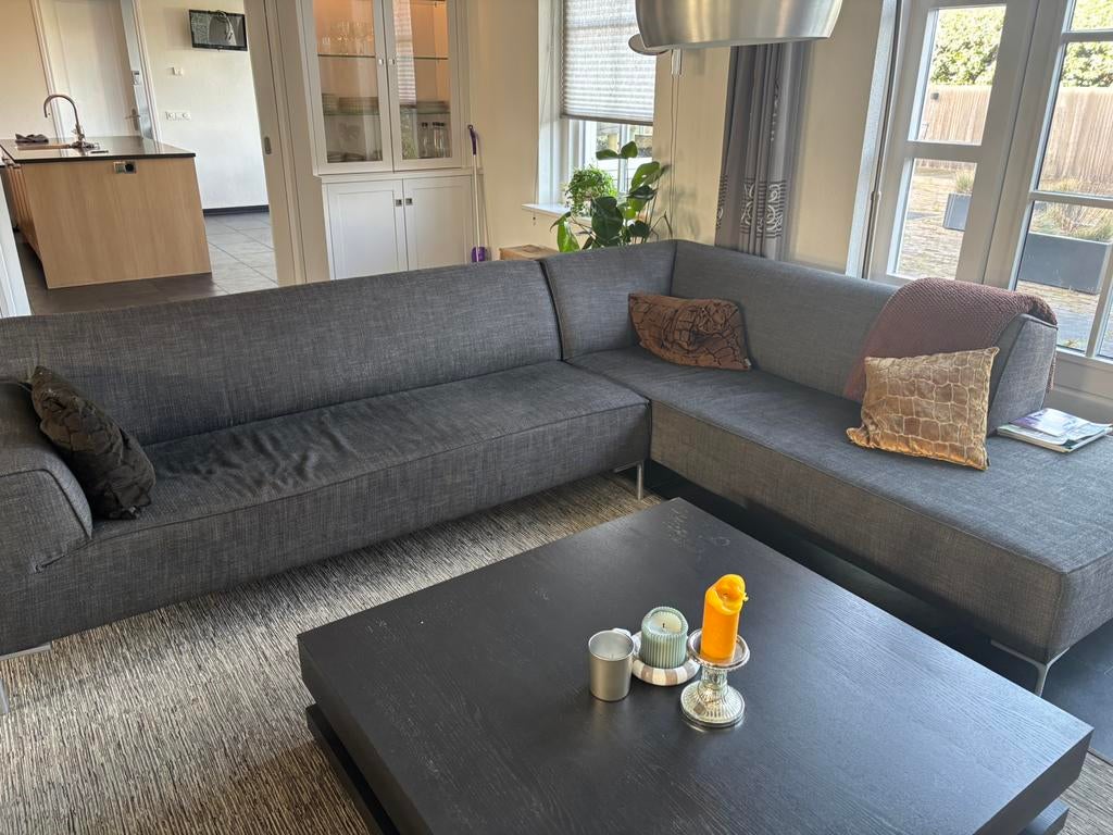 Hoekbank, Huis en Inrichting, Banken | Bankstellen, Ophalen, Gebruikt, Hoekbank, 300 cm of meer