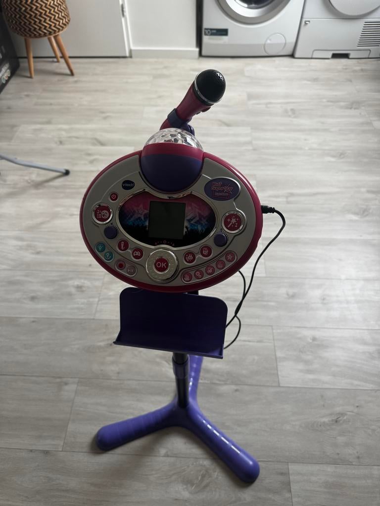 VTech Kidi SuperStar Lightshow - Karaoke Microfoon, Ophalen, Gebruikt, Microfoon(s)