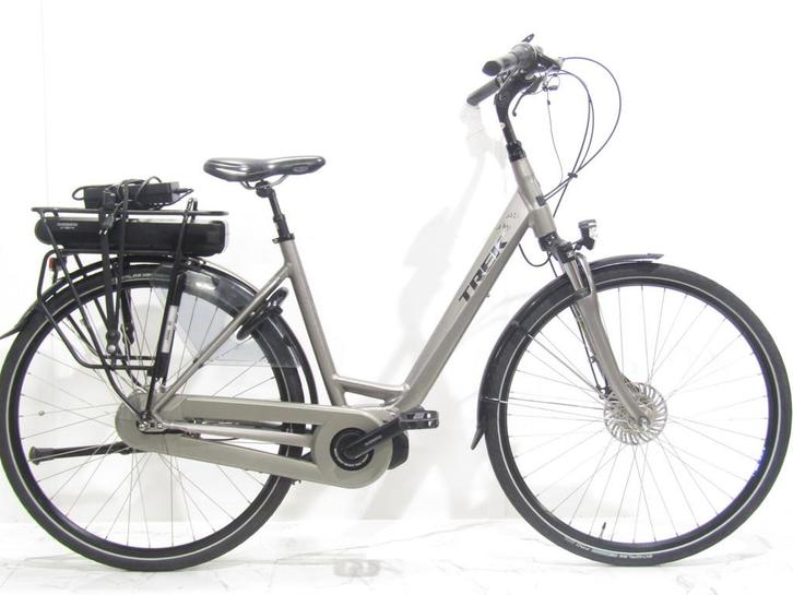 Trek Lm400 grijs dames 50cm 28inch, Fietsen en Brommers, Elektrische fietsen, Gebruikt, Overige merken, 47 tot 51 cm