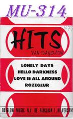 Mu314 Bladmuziek Hits van Daglow, Ophalen of Verzenden, Gebruikt, Artiest of Componist, Populair