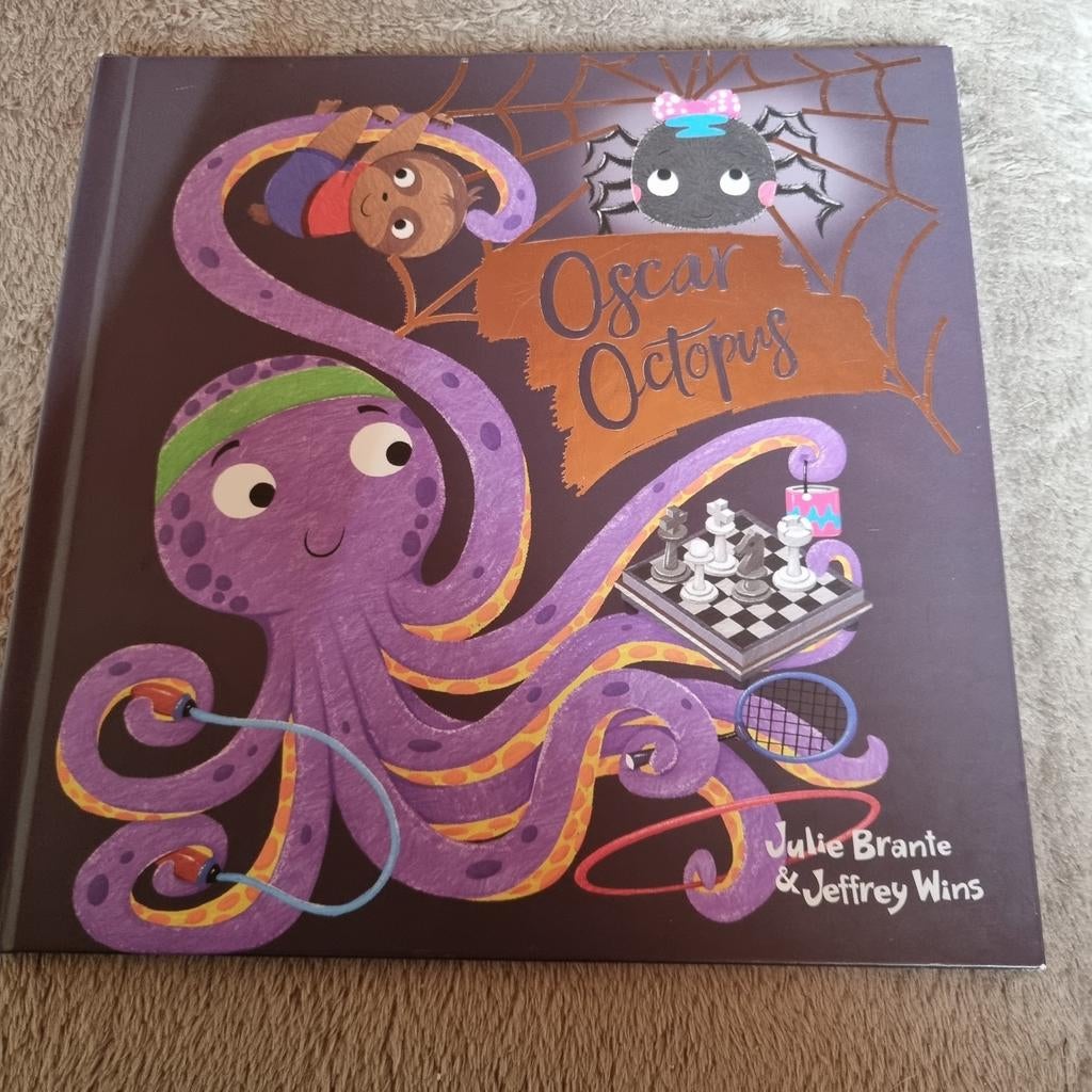 Oscar Octopus kinderboek - Julie Brante & Jeffrey Wins, Ophalen of Verzenden, Zo goed als nieuw, Julie Brante