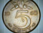 Munt Nederland Misslag stuiver 1960, Ophalen of Verzenden, Koningin Juliana, 5 cent, Losse munt